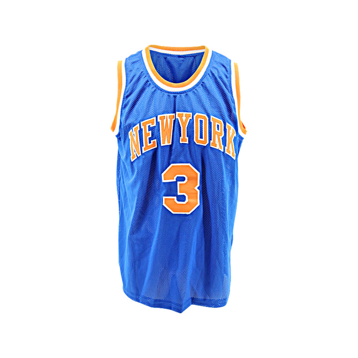 John Starks New York Knicks Autographed Signed Inscribed 1994 ECF Game 7 Pro Style Blue Jersey (CX Auth)