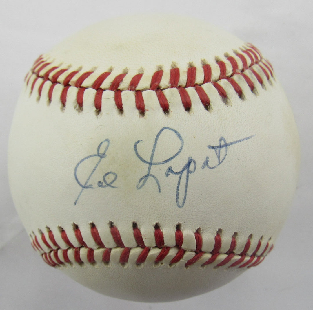 Ed Lopat Signed Auto Rawlings Baseball JSA CD18157