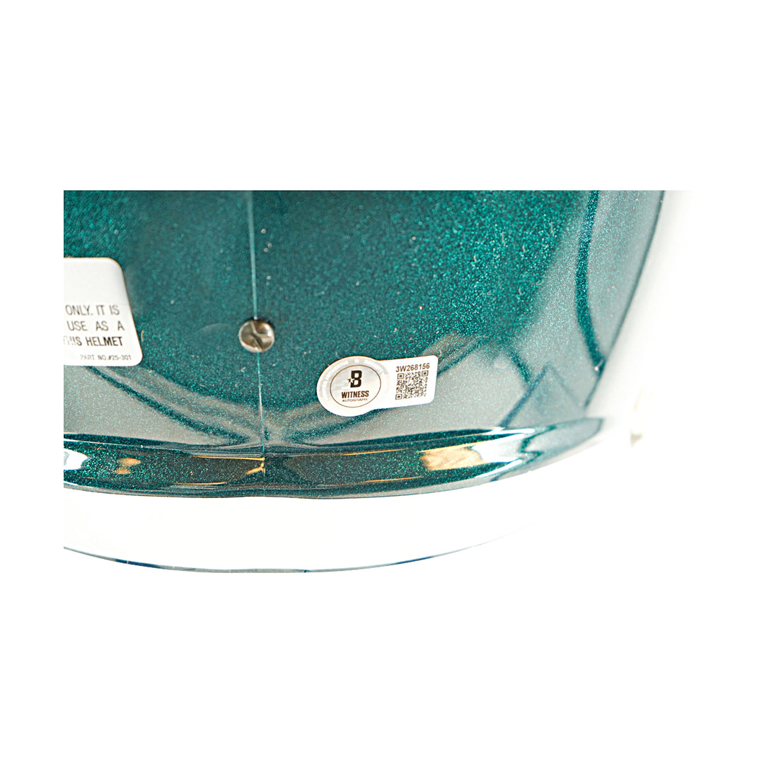 Desean Jackson Philadelphia Eagles Autographed F/S Speed Replica Helmet Beckett Holo Only
