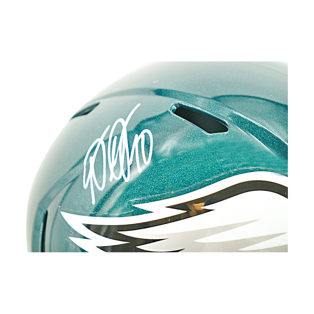 Desean Jackson Philadelphia Eagles Autographed F/S Speed Replica Helmet Beckett Holo Only