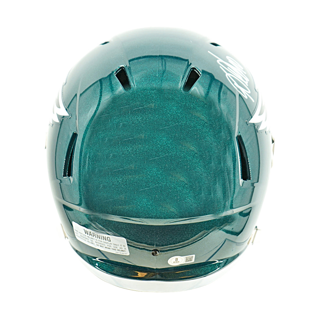 Desean Jackson Philadelphia Eagles Autographed F/S Speed Replica Helmet Beckett Holo Only