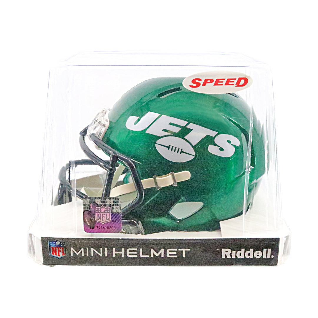 New York Jets Riddell Green Replica Speed Mini Helmet