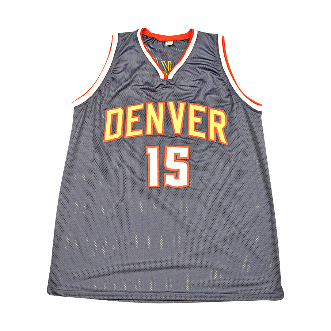 Nikola Jokic Denver Nuggets Autographed Navy Custom Jersey Beckett Holo Only