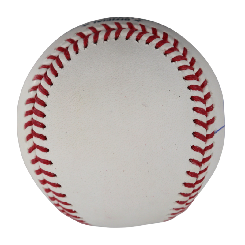 Andruw Jones Braves Yankees Autographed Inscribed HOF Logo Baseball (CX Auth)