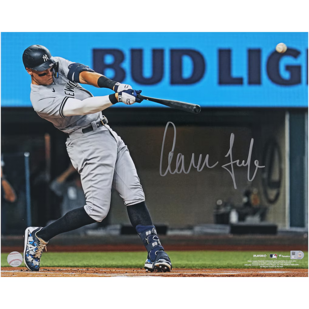 Aaron Judge New York Yankees Autographed 62nd HR 16x20 Photograph Fanatics/MLB Auth