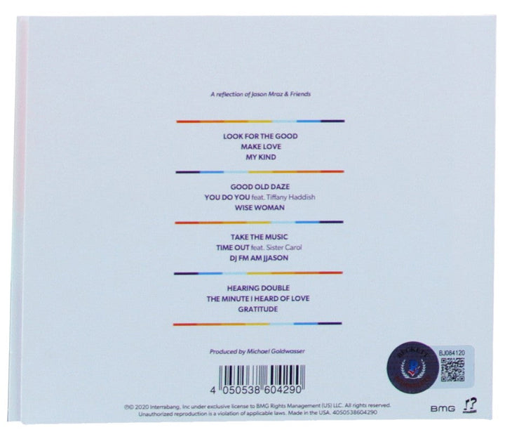 Jason Mraz (Singer-Songwriter and Guitarist) Signed Look For the Good CD Booklet Insert (Beckett)