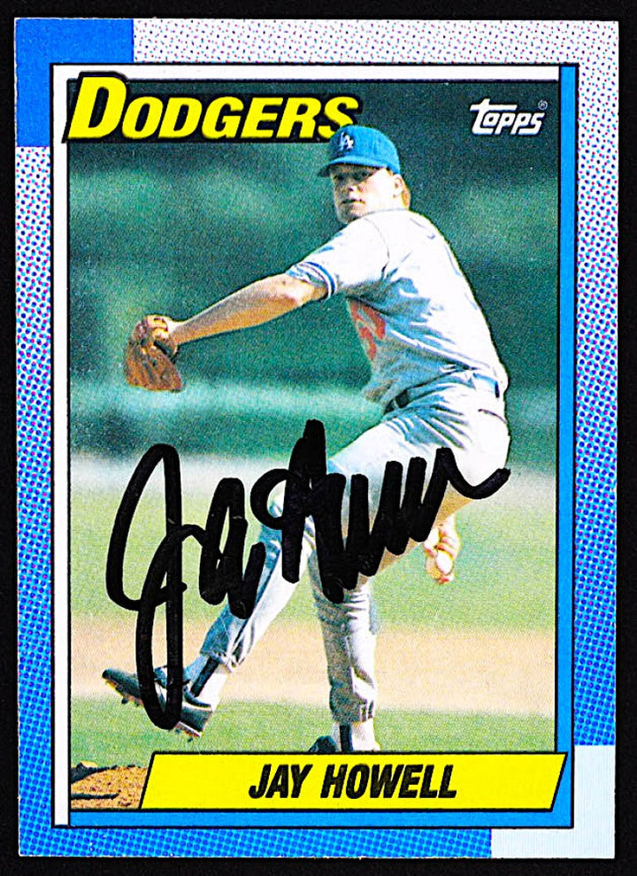 Jay Howell Los Angeles Dodgers Signed 1990 Topps #40 (Sportscards.com)