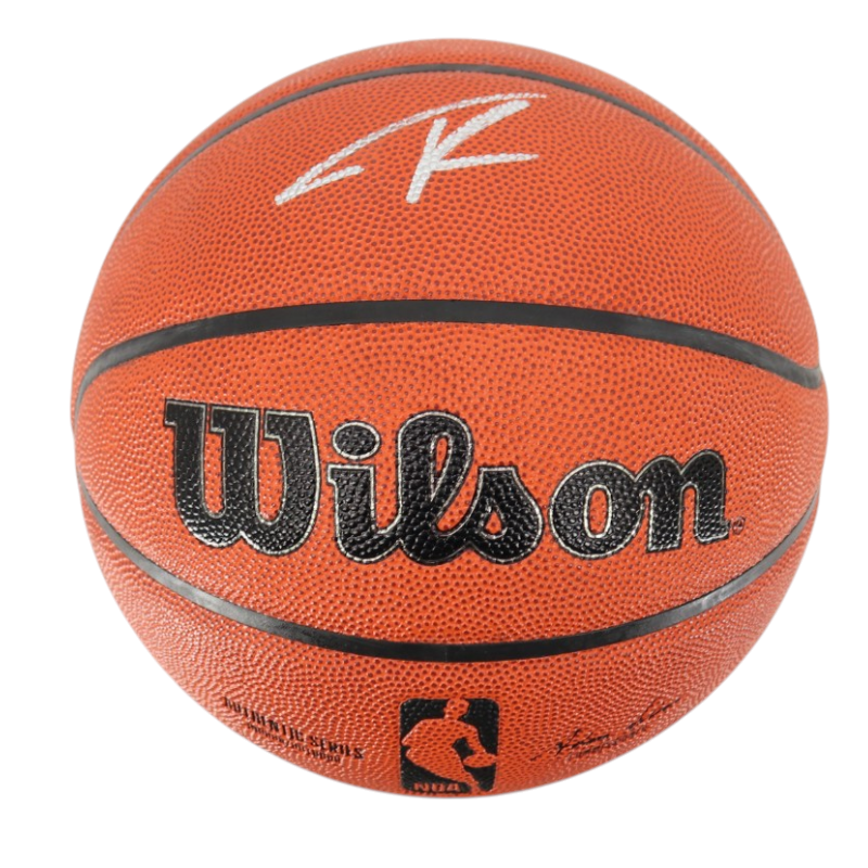 Tyler Kolek New York Knicks Autographed Wilson NBA Basketball CX Auth