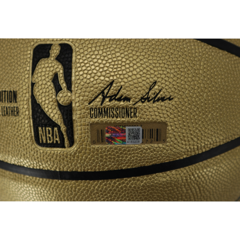 Tyler Kolek New York Knicks Autographed Inscribed Gold Edition NBA Basketball CX Auth