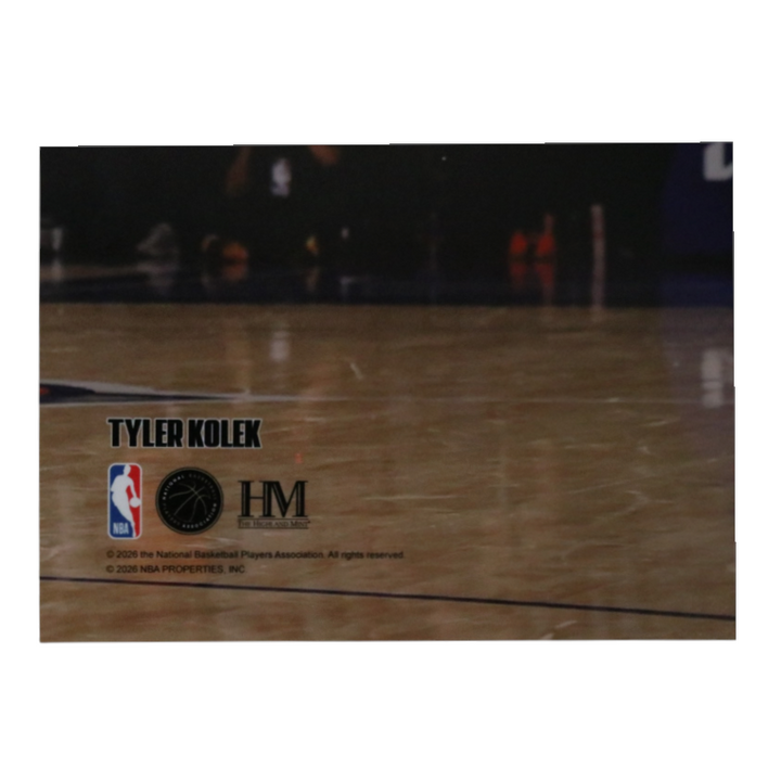 Tyler Kolek New York Knicks Autographed 11x14 Photograph CX Auth