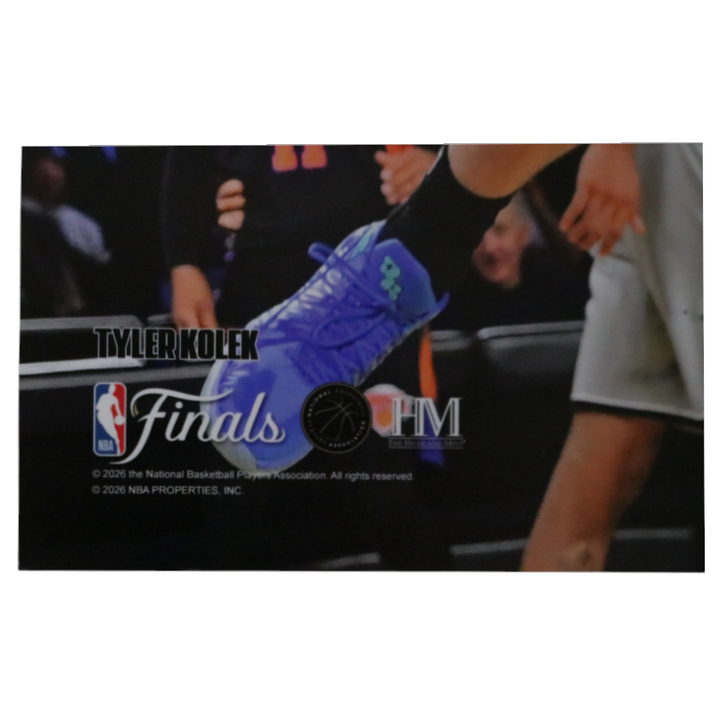 Tyler Kolek New York Knicks Autographed 11x14 Photograph with Wembanyama CX Auth