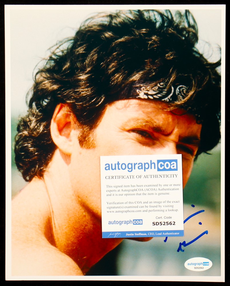 Kevin Kline Legendary Actor Signed 8x10 Photo from the 1986 Movie Violets Are Blue (ACOA)