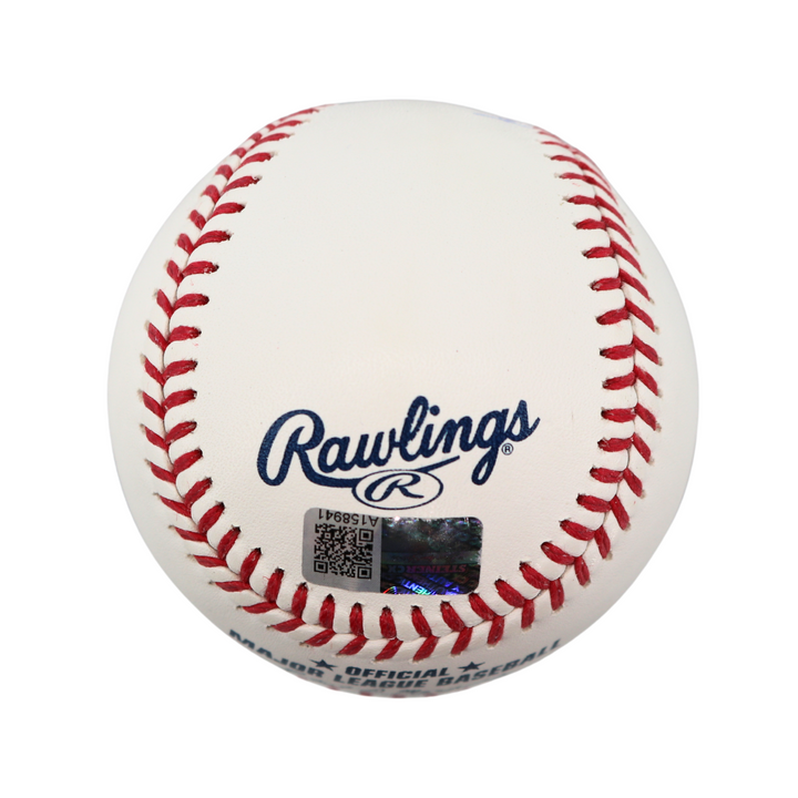 Luis Gil New York Yankees Autographed Signed Inscribed King of the Gil OMLB Ball (CX Auth)