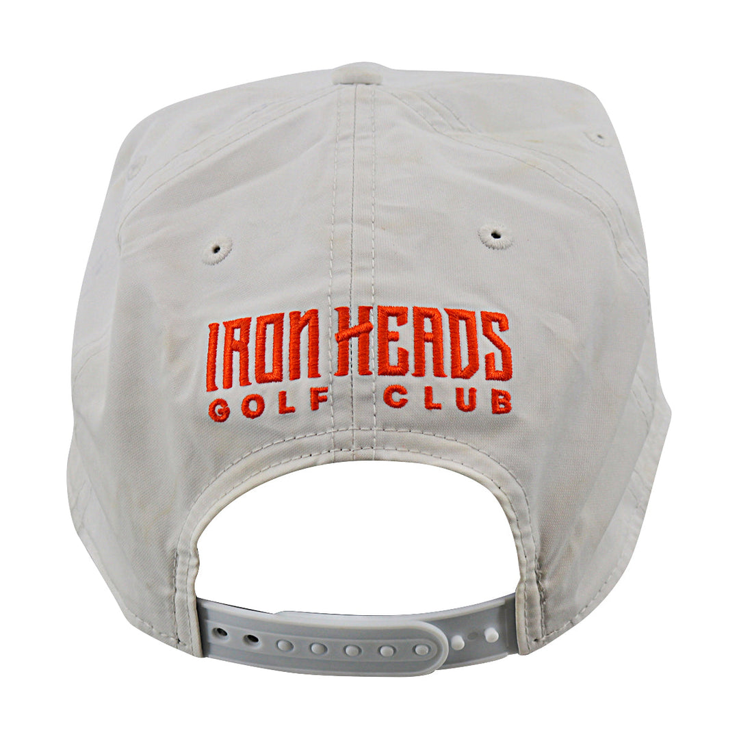 Danny Lee Team Iron Heads Match Used New Era Hat