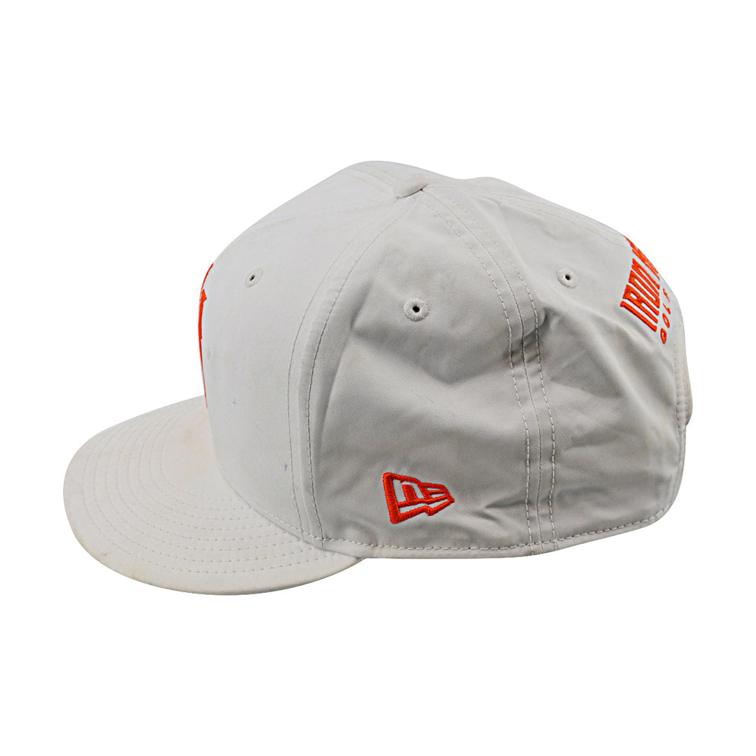 Danny Lee Team Iron Heads Match Used New Era Hat