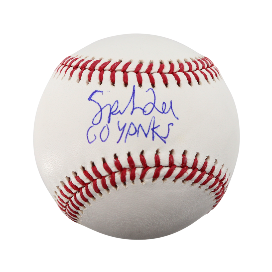Spike Lee Autographed Signed Inscribed Go Yanks OMLB Ball (CX Auth)