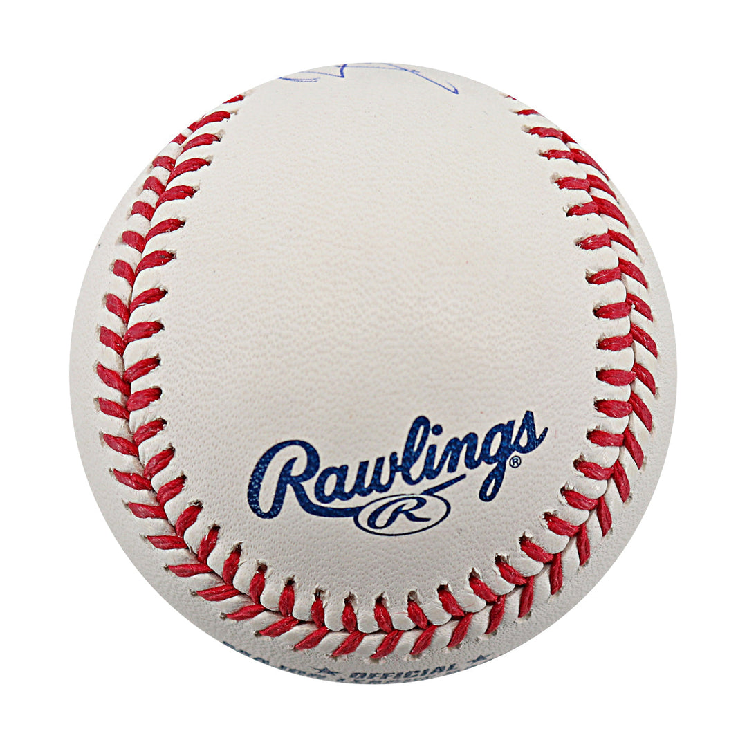 Brian Leetch New York Rangers Autographed Signed Inscribed HOF 09 Rawlings MLB Baseball (CX Auth)