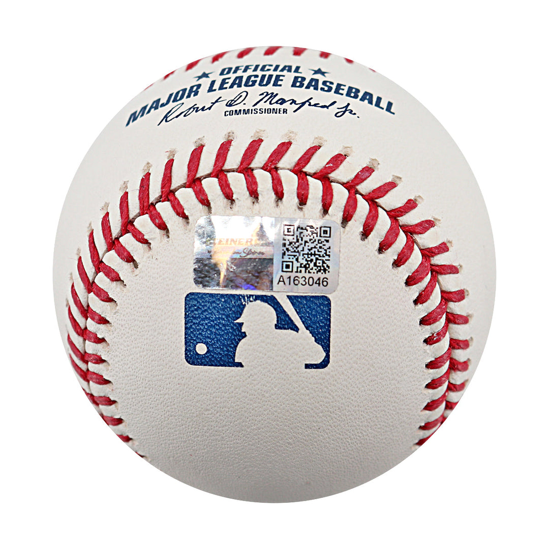Brian Leetch New York Rangers Autographed Signed Inscribed HOF 09 Rawlings MLB Baseball (CX Auth)