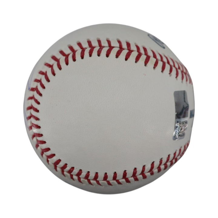 Jim Leyritz New York Yankees Autographed Inscribed 96 WS Champs MLB Baseball CX Auth