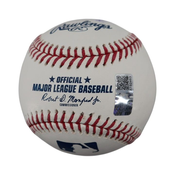 Jim Leyritz New York Yankees Autographed Inscribed HR That Started The Dynasty MLB Baseball CX Auth
