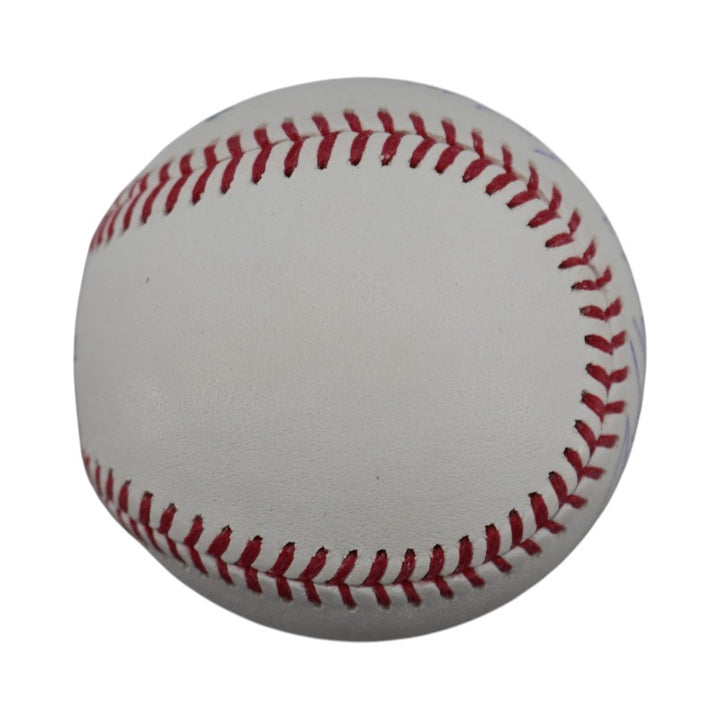 Jim Leyritz New York Yankees Autographed Inscribed Last HR of the Century MLB Baseball CX Auth