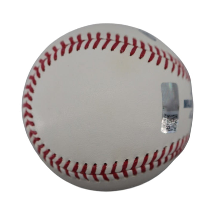 Jim Leyritz New York Yankees Autographed Inscribed 3x WSC MLB Baseball CX Auth