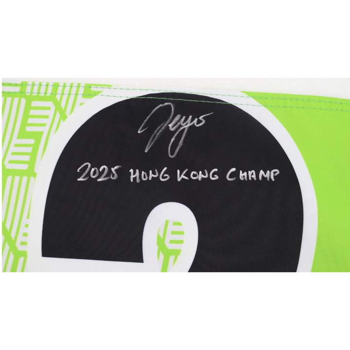 Sergio Garcia LIV Golf Hong Kong 2025 Autographed Inscribed Hole #2 Pin Flag