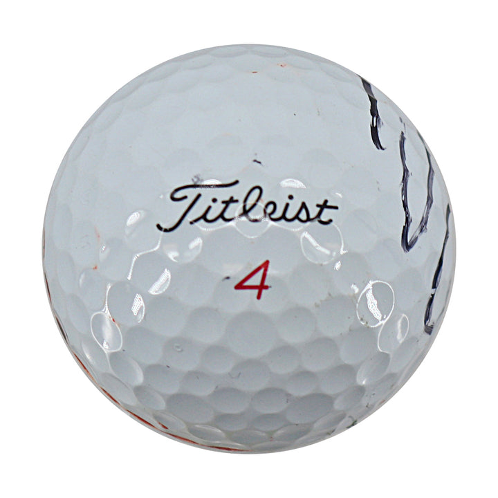 Sergio Garcia Team Fireballs Autographed LIV Michigan Event Used Titleist 4 Ball (LIV Golf LOA)