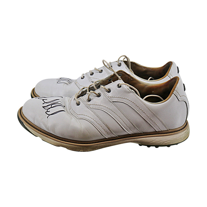 Richard Bland Team Cleeks Autographed LIV Michigan Event Worn Pair of Adidas Shoes (LIV Golf LOA)