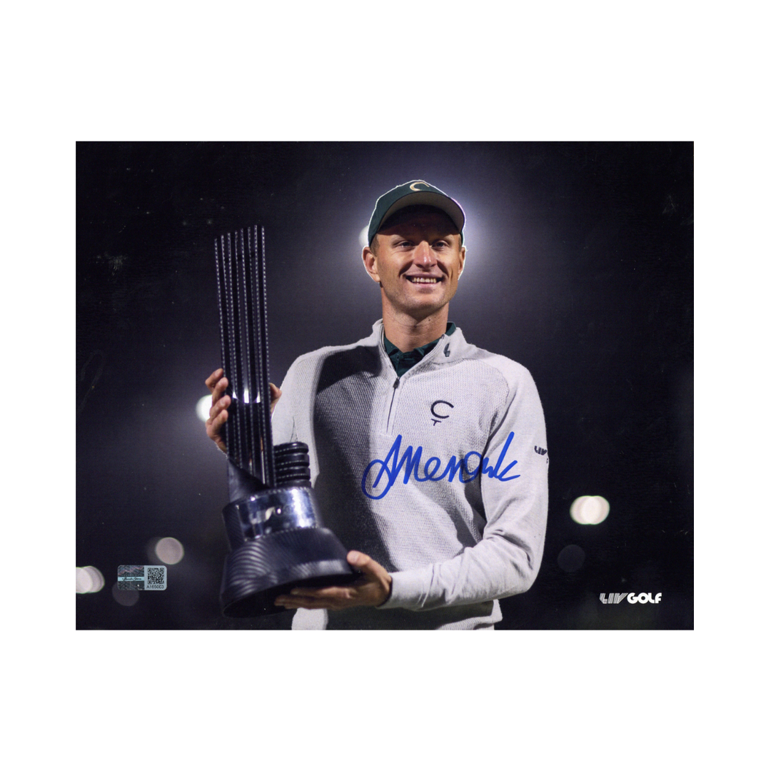 Adrian Meronk LIV Golf Autographed Signed 8x10 Photograph