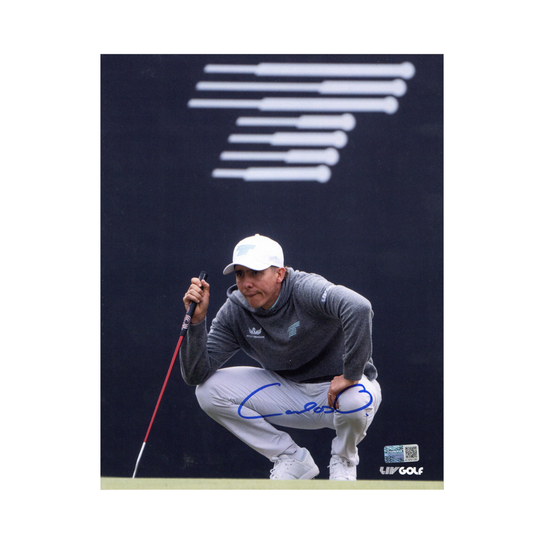 Carlos Ortiz LIV Golf Autographed Signed 8x10 Photograph