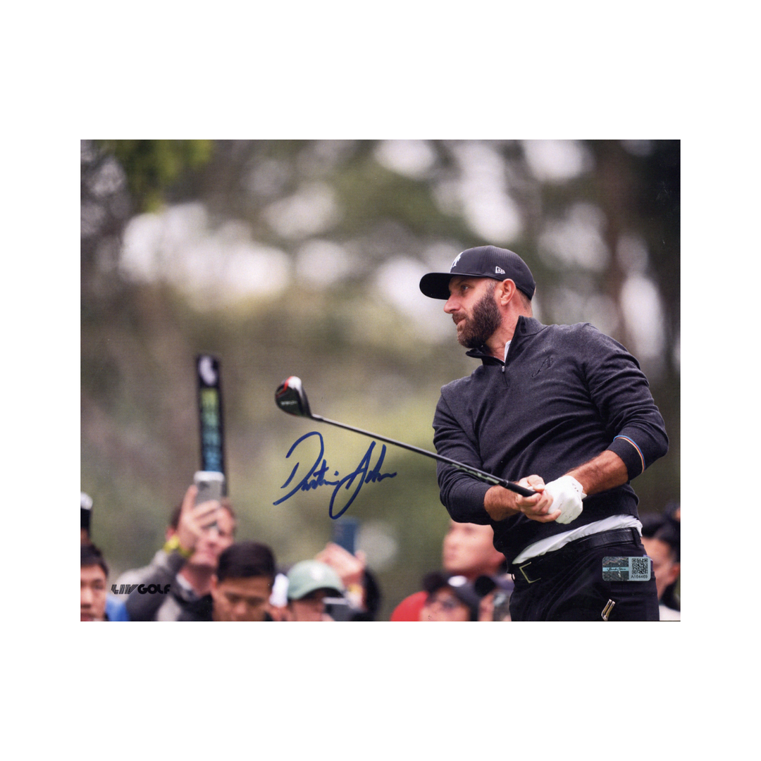 Dustin Johnson LIV Golf Autographed Signed 8x10 Photograph