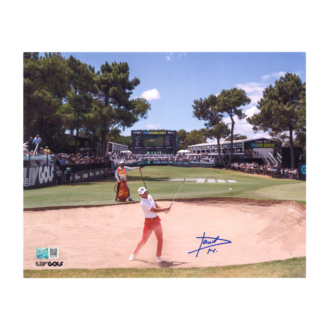 David Puig LIV Golf Autographed Signed 8x10 Photograph