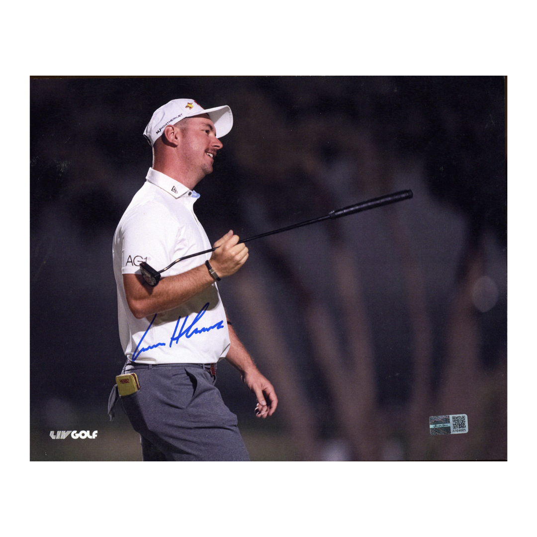 Lucas Herbert LIV Golf Autographed Signed 8x10 Photograph