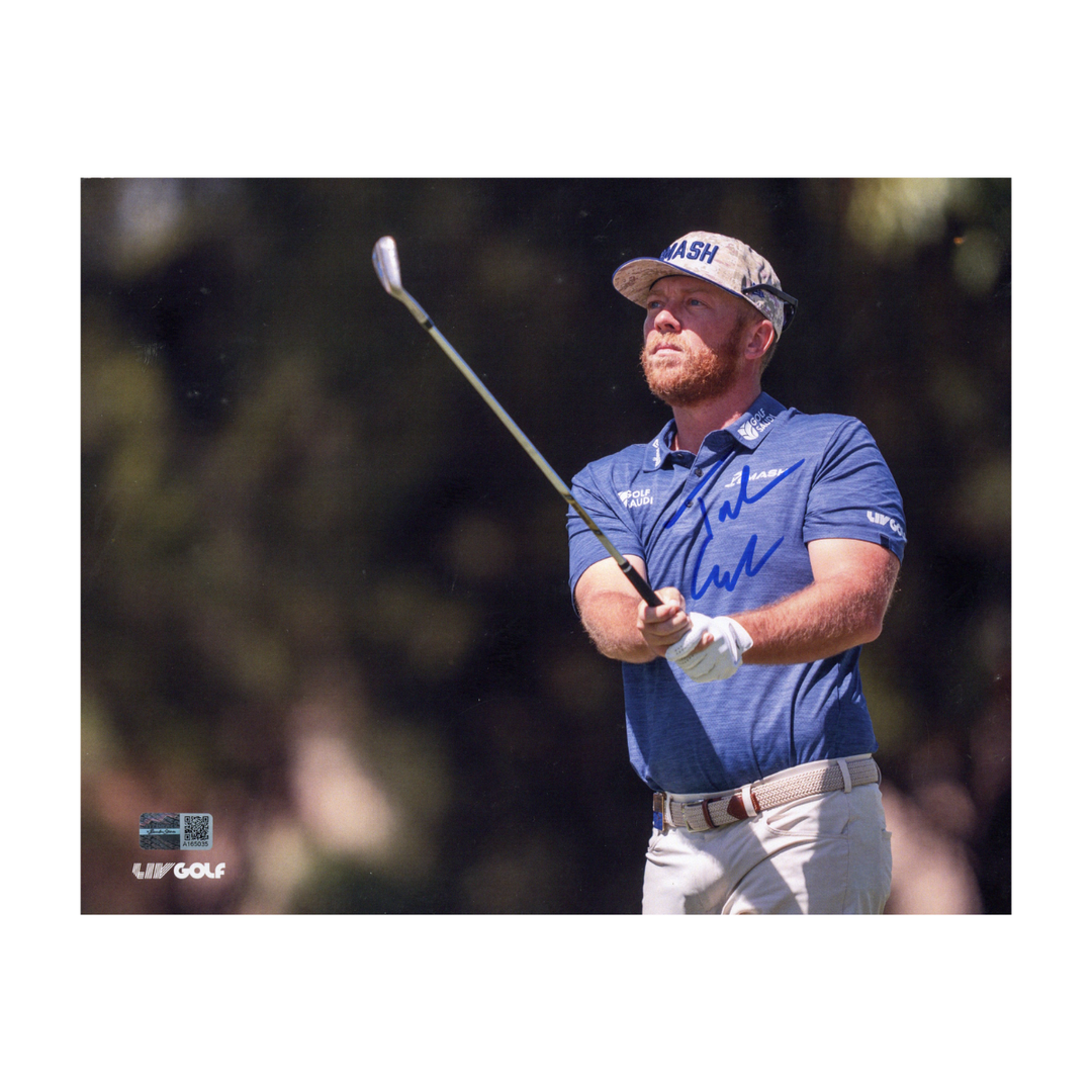 Talor Gooch LIV Golf Autographed Signed 8x10 Photograph