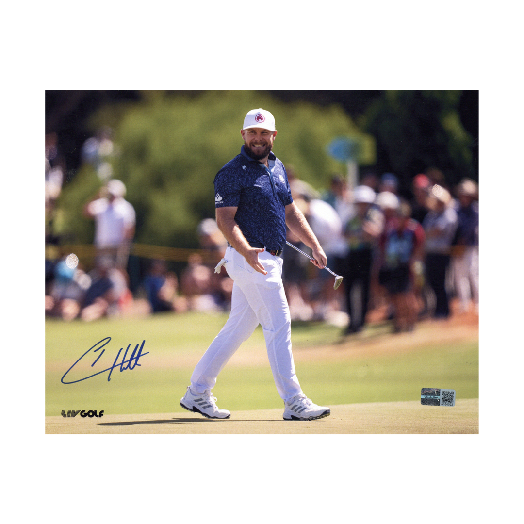Tyrrell Hatton LIV Golf Autographed Signed 8x10 Photograph