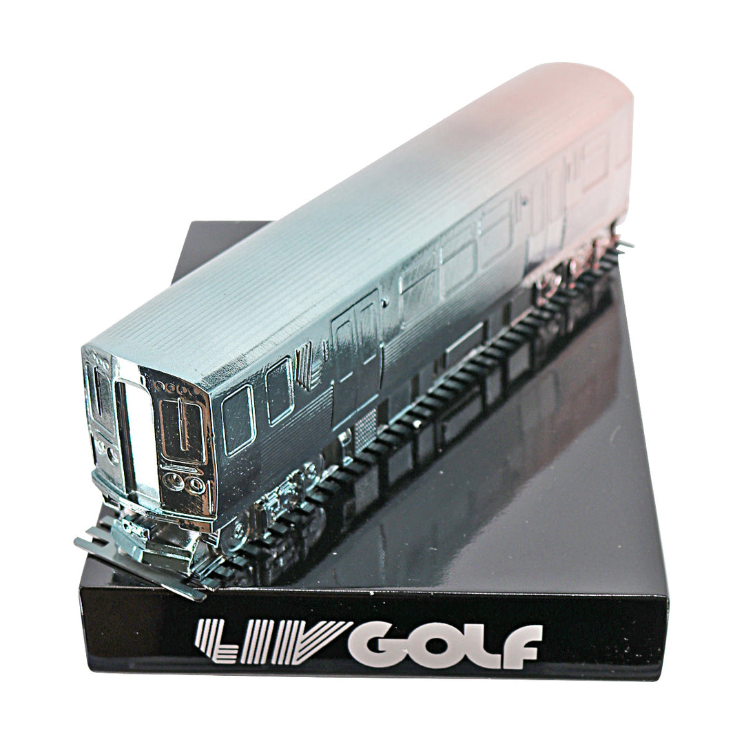 Dean Burmester LIV Golf Chicago 2025 Autographed L/E 19 of 60 Event Tee Marker (CX Auth)
