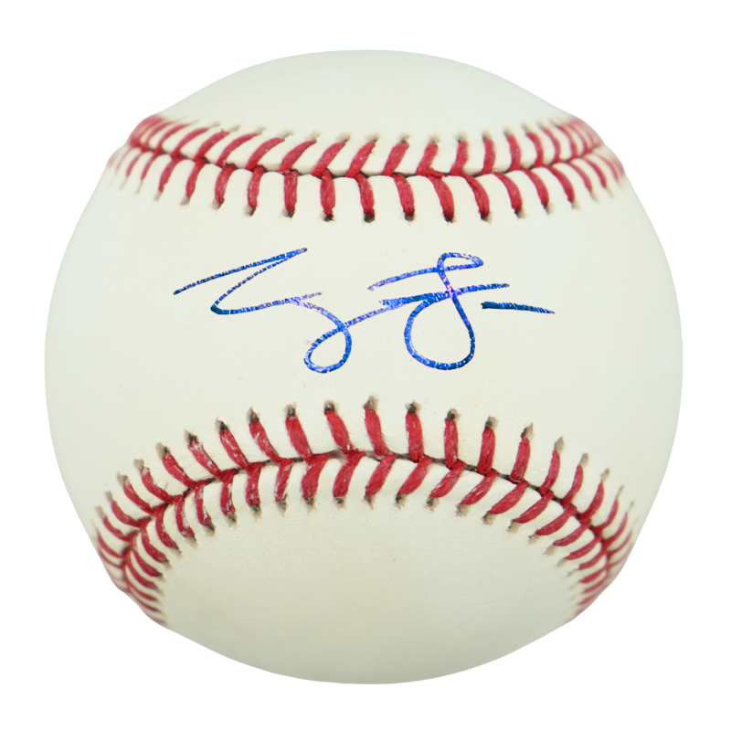 George Lombard Jr New York Yankees Autographed OMLB Baseball
