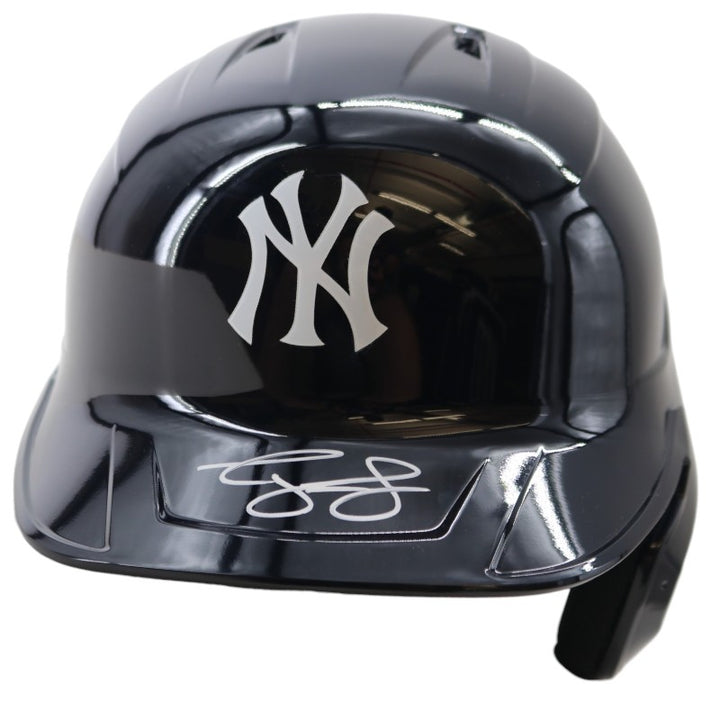 George Lombard Jr. New York Yankees Autographed Full Size Rawlings Batting Helmet Beckett Holo Only
