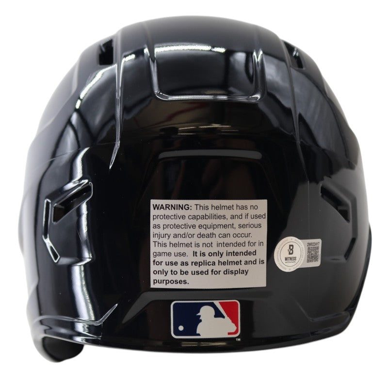 George Lombard Jr. New York Yankees Autographed Full Size Rawlings Batting Helmet Beckett Holo Only
