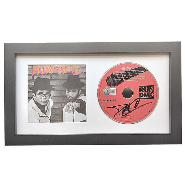 Darryl McDaniels Signed Run DMC Self Titled CD Framed Beckett Authentic Autograph COA