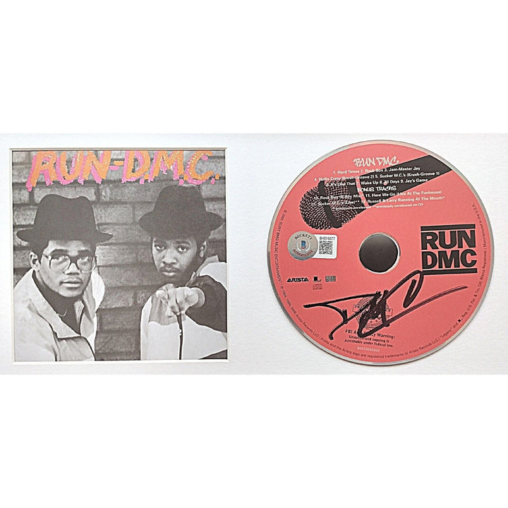 Darryl McDaniels Signed Run DMC Self Titled CD Framed Beckett Authentic Autograph COA