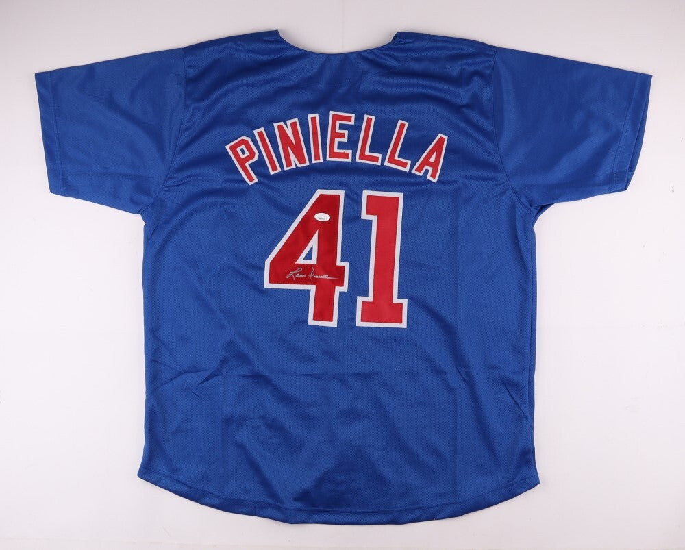 Lou Piniella Chicago Cubs Signed Custom "Sweet Lou" Jersey (JSA)