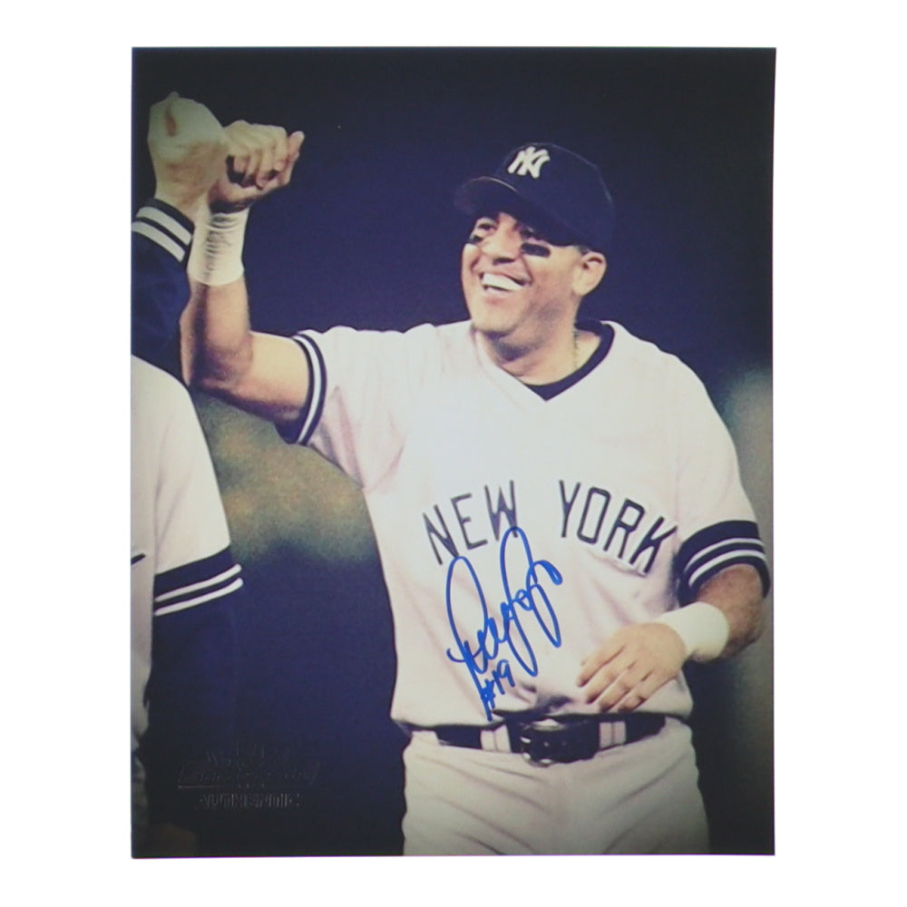 Luis Sojo New York Yankees Signed  8x10 Photo (Sportscards.com COA)