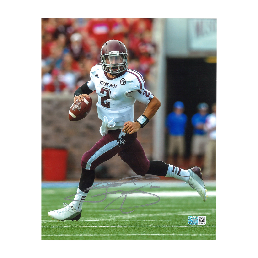Johnny Manziel Texas A&M Aggies Autographed Signed 8x10 Photo (CX Auth)