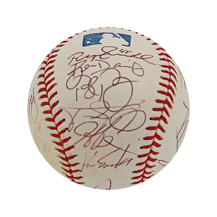 2002 Seattle Mariners 25+ Signature Autographed MLB "Toned" Baseball (Jeff Nelson LOA)