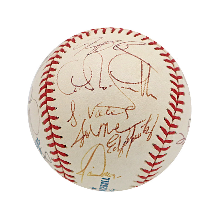 2002 Seattle Mariners 25+ Signature Autographed MLB "Toned" Baseball (Jeff Nelson LOA)