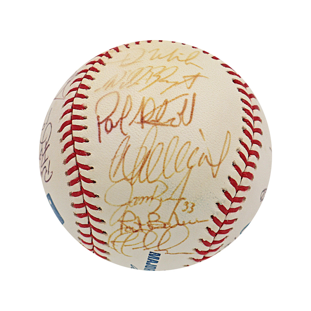 2002 Seattle Mariners 25+ Signature Autographed MLB "Toned" Baseball (Jeff Nelson LOA)