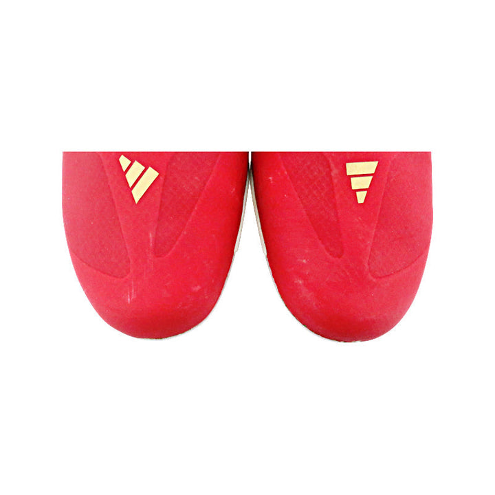 Brandon Marsh Philadelphia Phillies 2024 Game Worn Pair of Red Adidas Summer Bash Adizero Cleats - Size 13 (Brandon Marsh CX LOA)