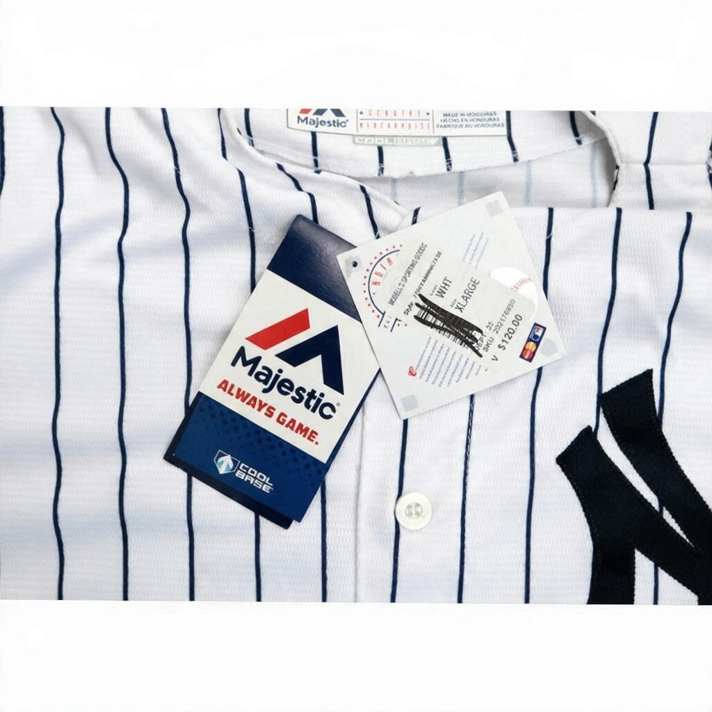Tino Martinez New York Yankees Majestic Cool Base Home Jersey - XL